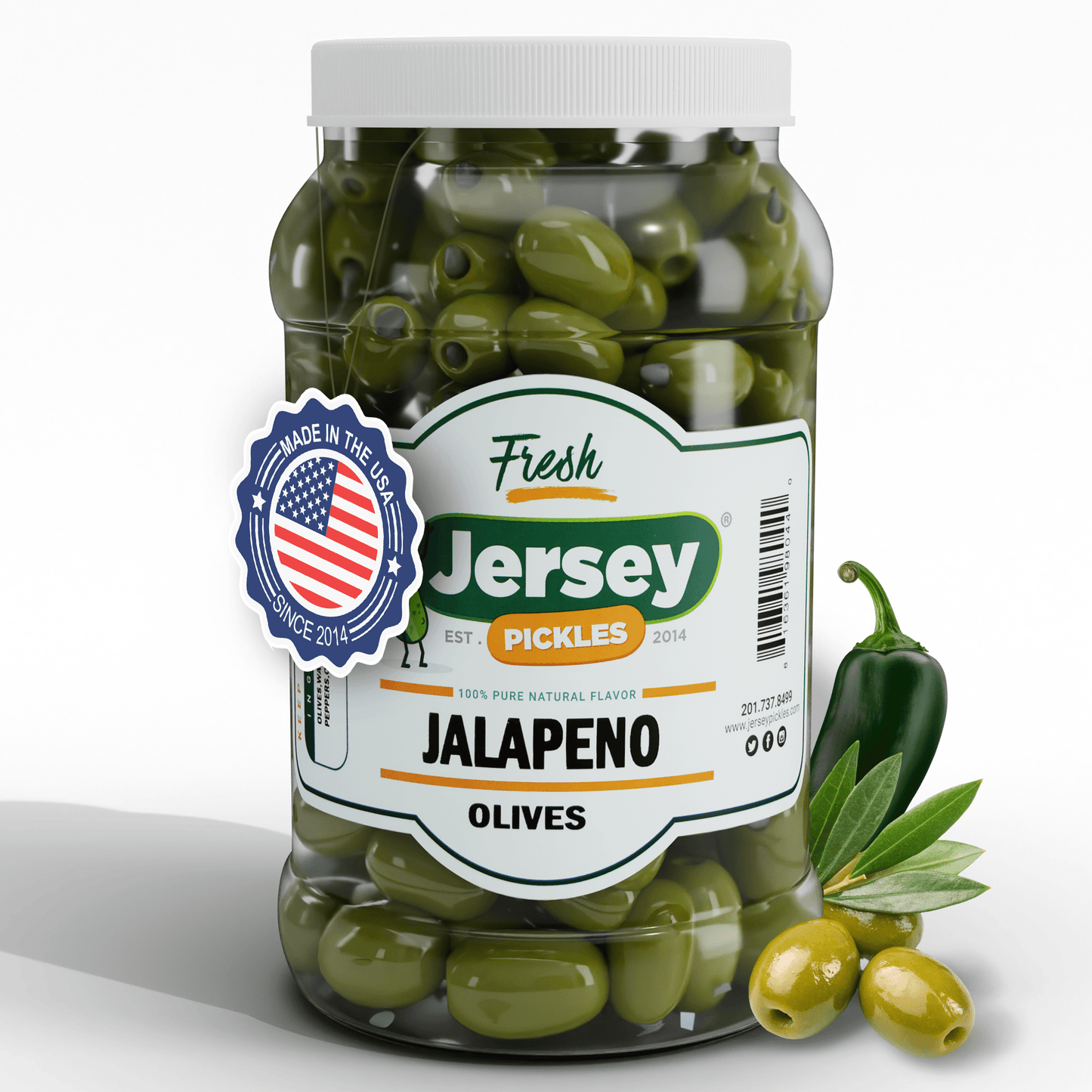 Jersey Pickles Jalapeno Stuffed Olives - Angler's Pro Tackle & Outdoors