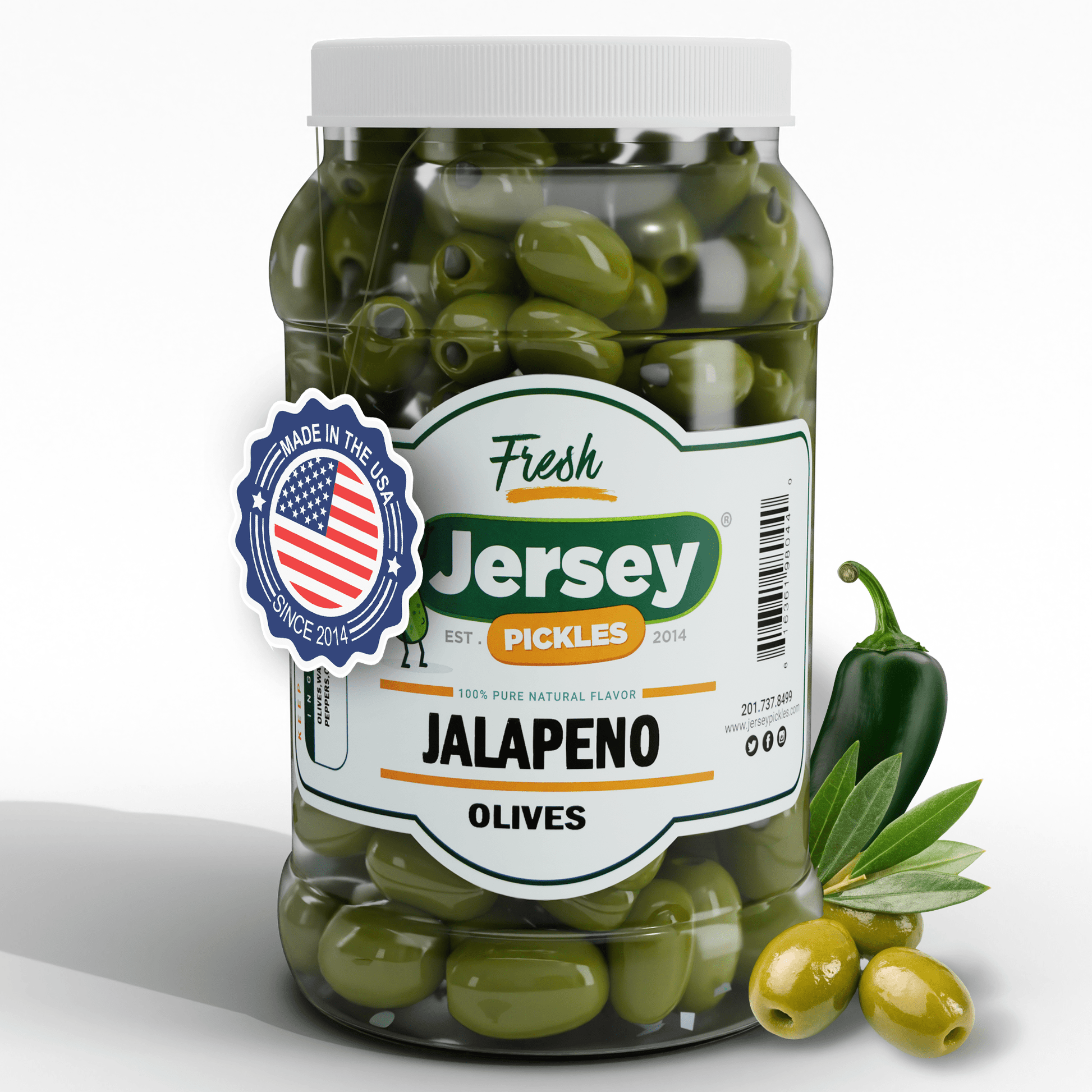 Jersey Pickles Jalapeno Stuffed Olives - Angler's Pro Tackle & Outdoors
