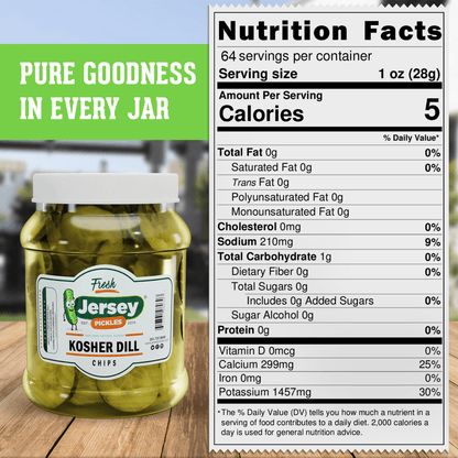 Jersey Pickles Kosher Dill Pickle Chips - Angler's Pro Tackle & Outdoors