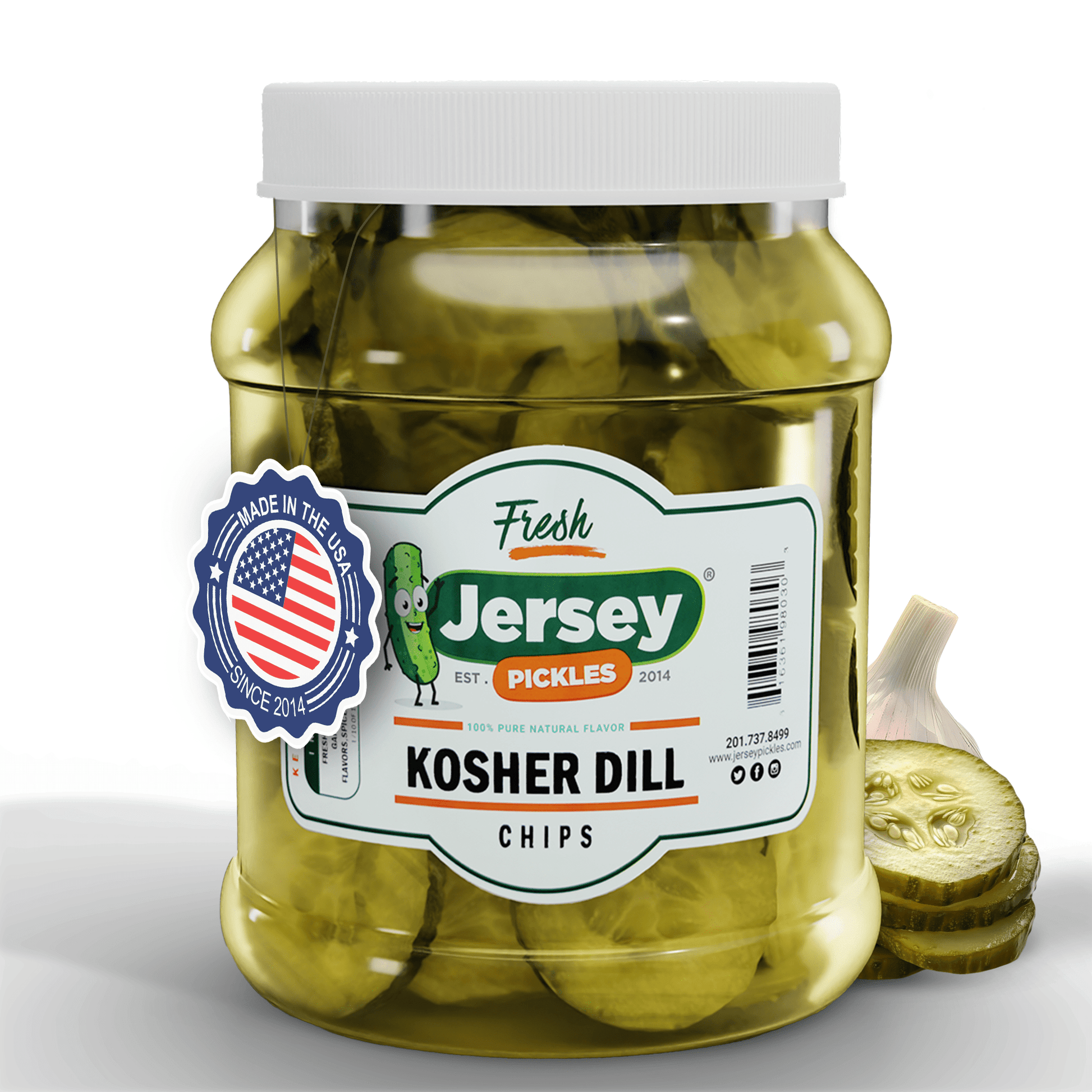 Jersey Pickles Kosher Dill Pickle Chips - Angler's Pro Tackle & Outdoors