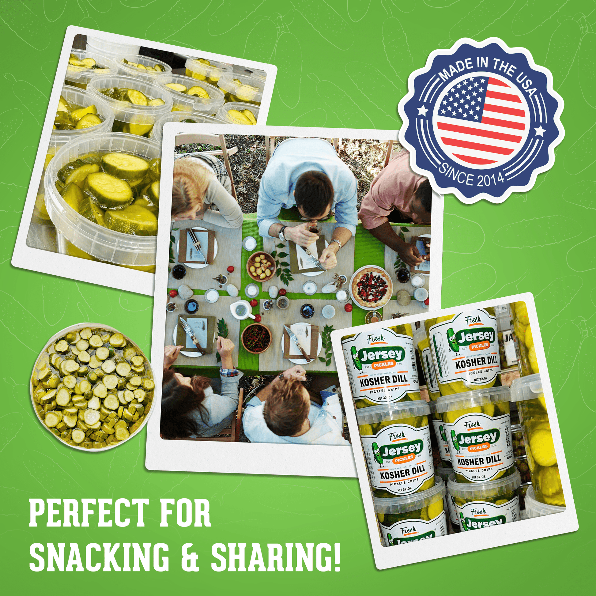 Jersey Pickles Kosher Dill Pickle Chips - Angler's Pro Tackle & Outdoors