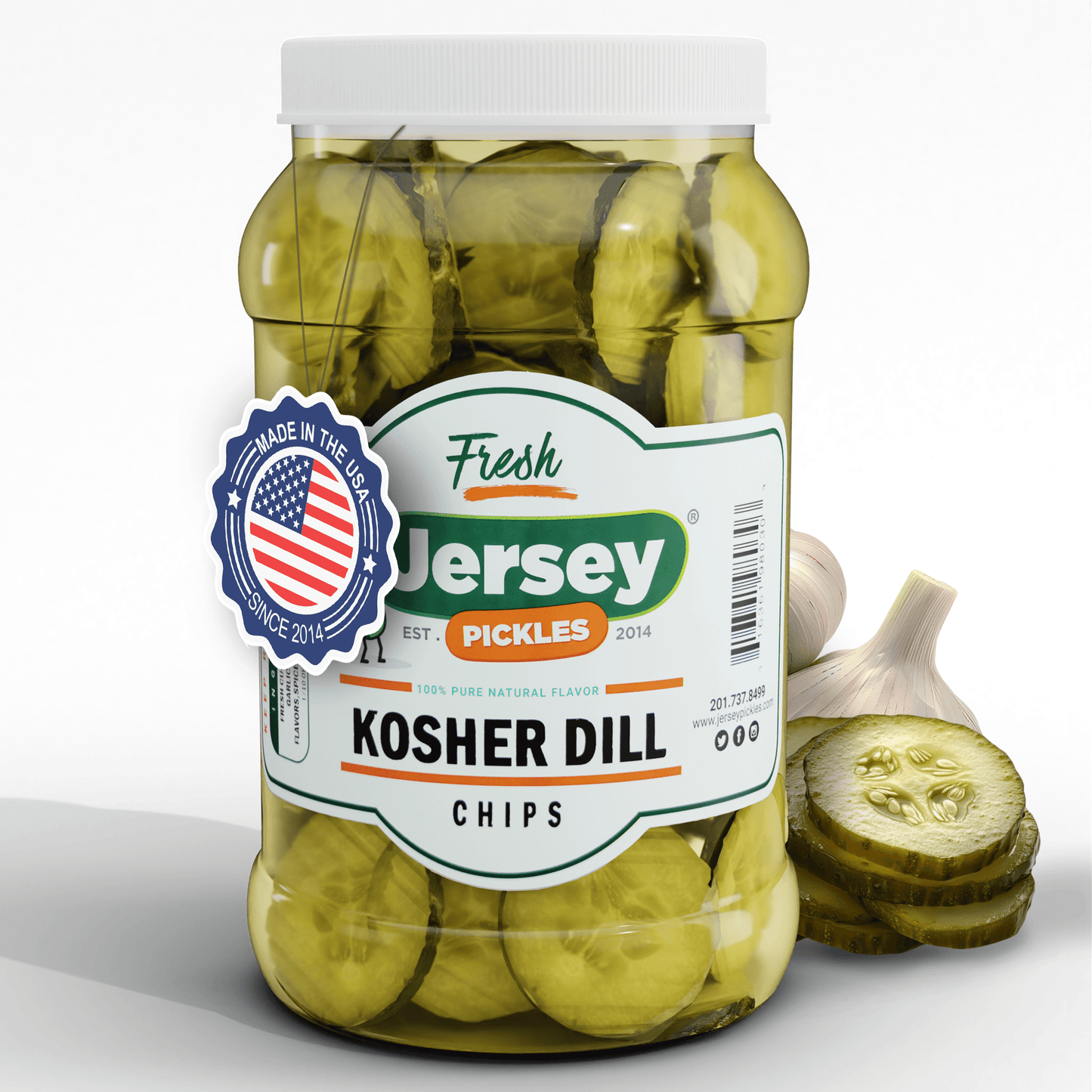 Jersey Pickles Kosher Dill Pickle Chips - Angler's Pro Tackle & Outdoors