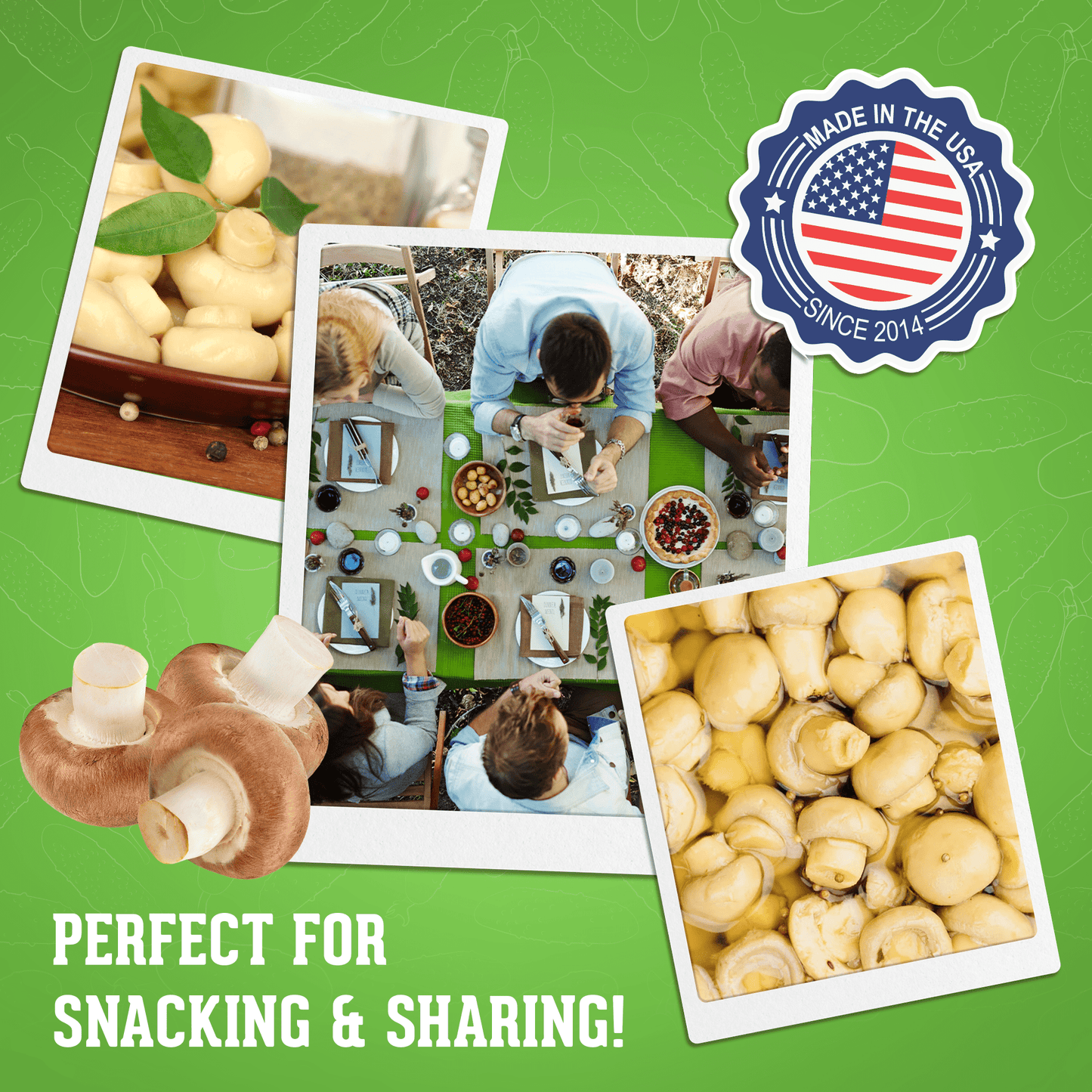 Jersey Pickles Marinated Pickled Mushrooms - Angler's Pro Tackle & Outdoors