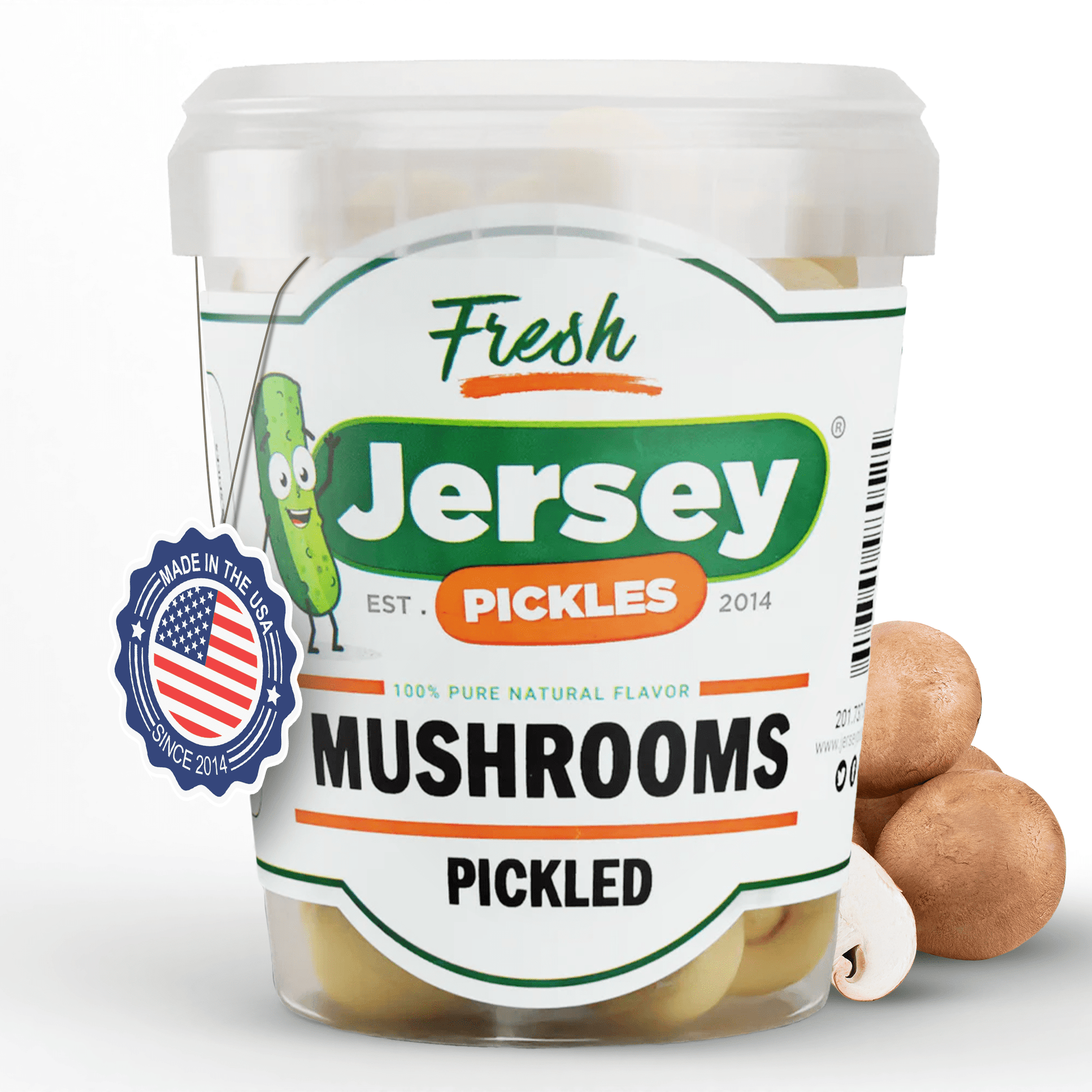 Jersey Pickles Marinated Pickled Mushrooms - Angler's Pro Tackle & Outdoors