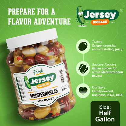 Jersey Pickles Mediterranean Mixed Olives - Angler's Pro Tackle & Outdoors