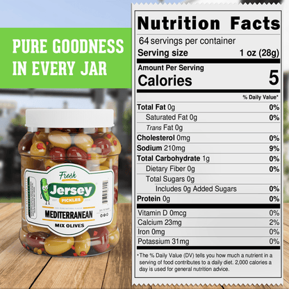 Jersey Pickles Mediterranean Mixed Olives - Angler's Pro Tackle & Outdoors