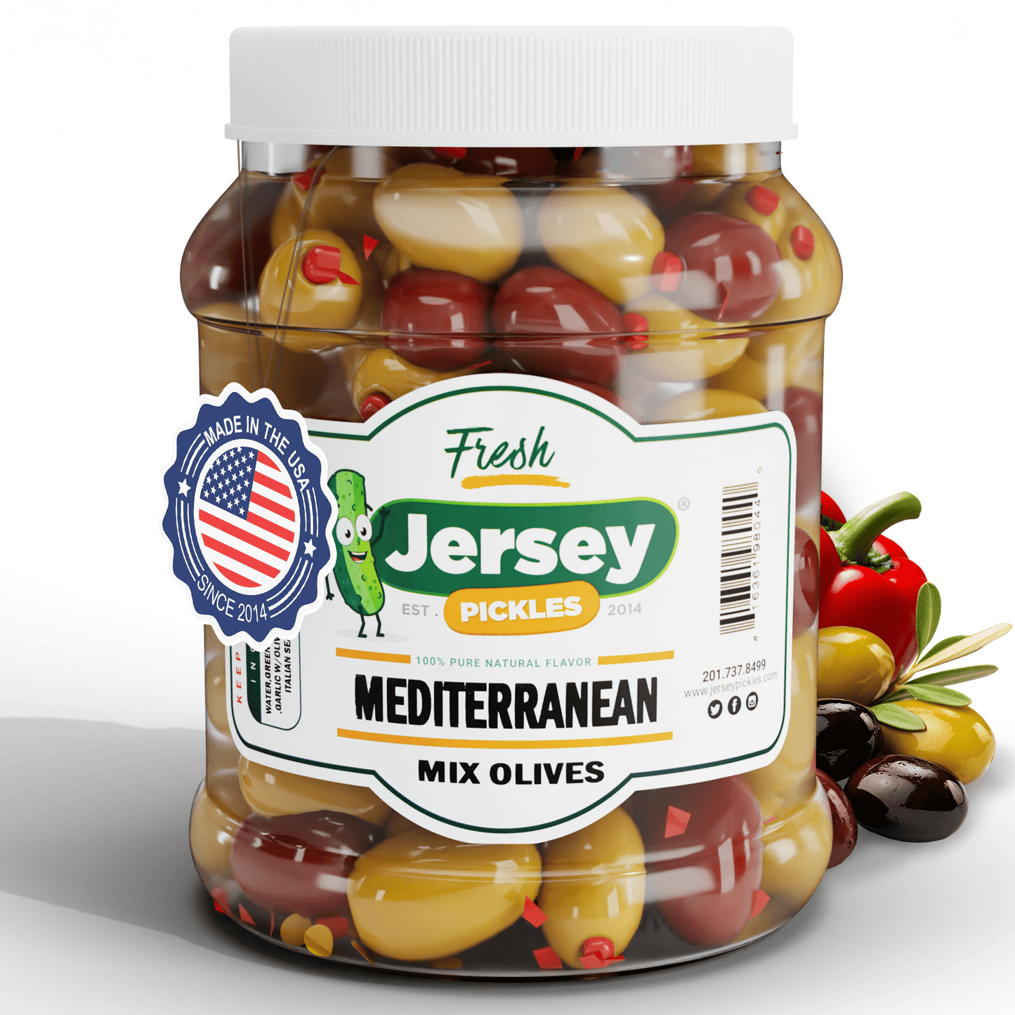 Jersey Pickles Mediterranean Mixed Olives - Angler's Pro Tackle & Outdoors