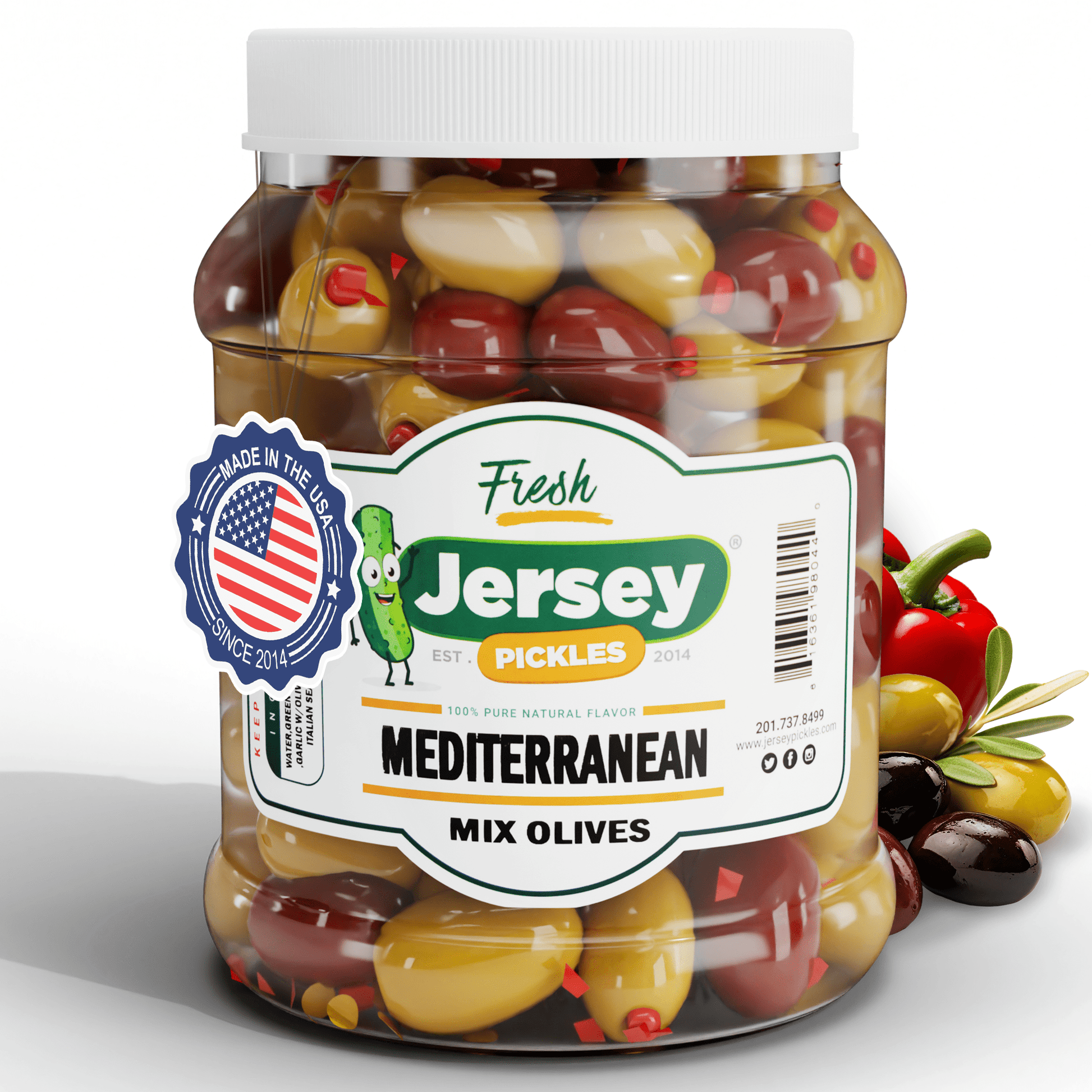 Jersey Pickles Mediterranean Mixed Olives - Angler's Pro Tackle & Outdoors