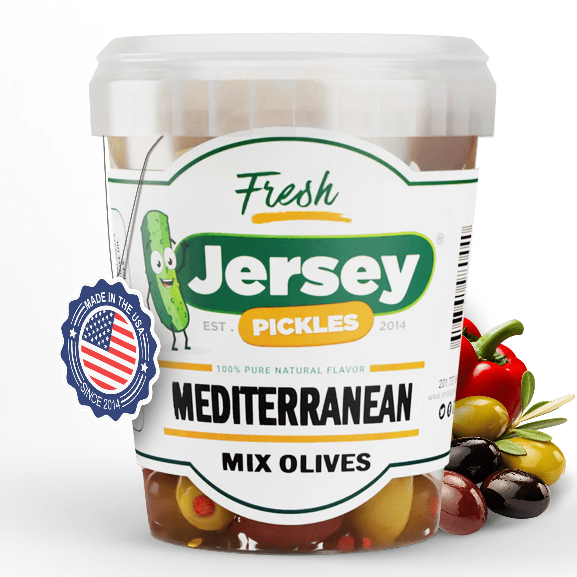 Jersey Pickles Mediterranean Mixed Olives - Angler's Pro Tackle & Outdoors