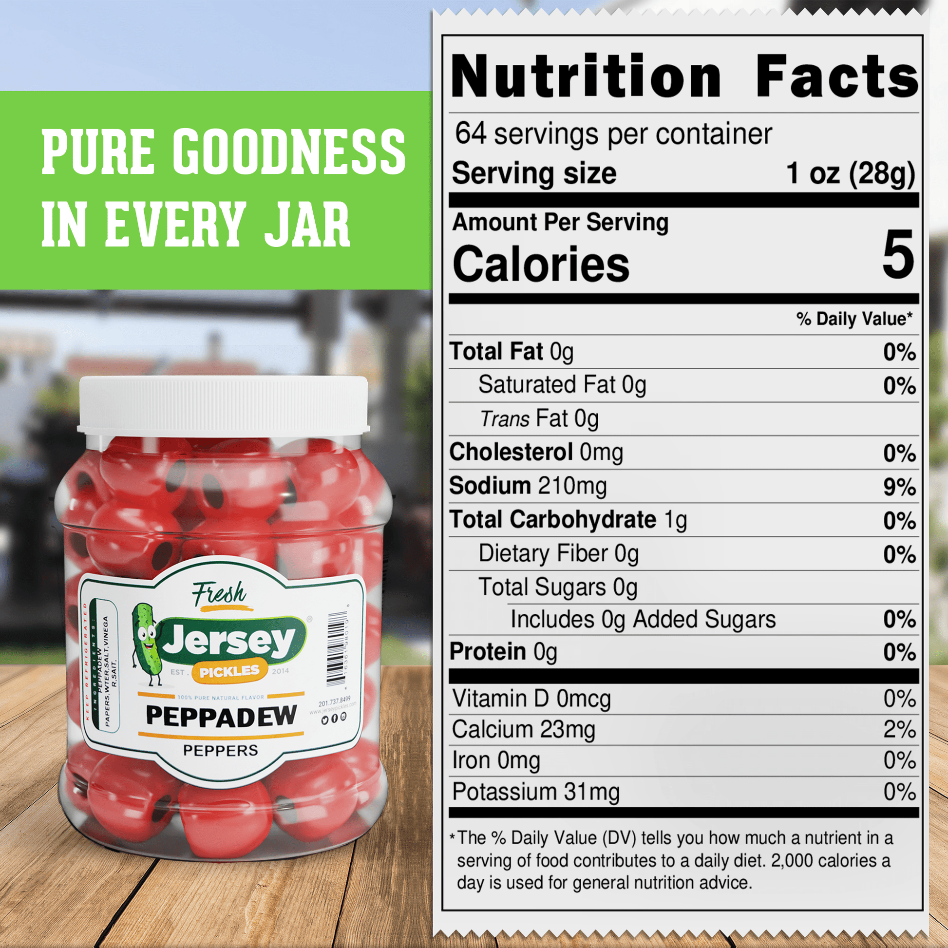 Jersey Pickles Peppadew Peppers - Angler's Pro Tackle & Outdoors