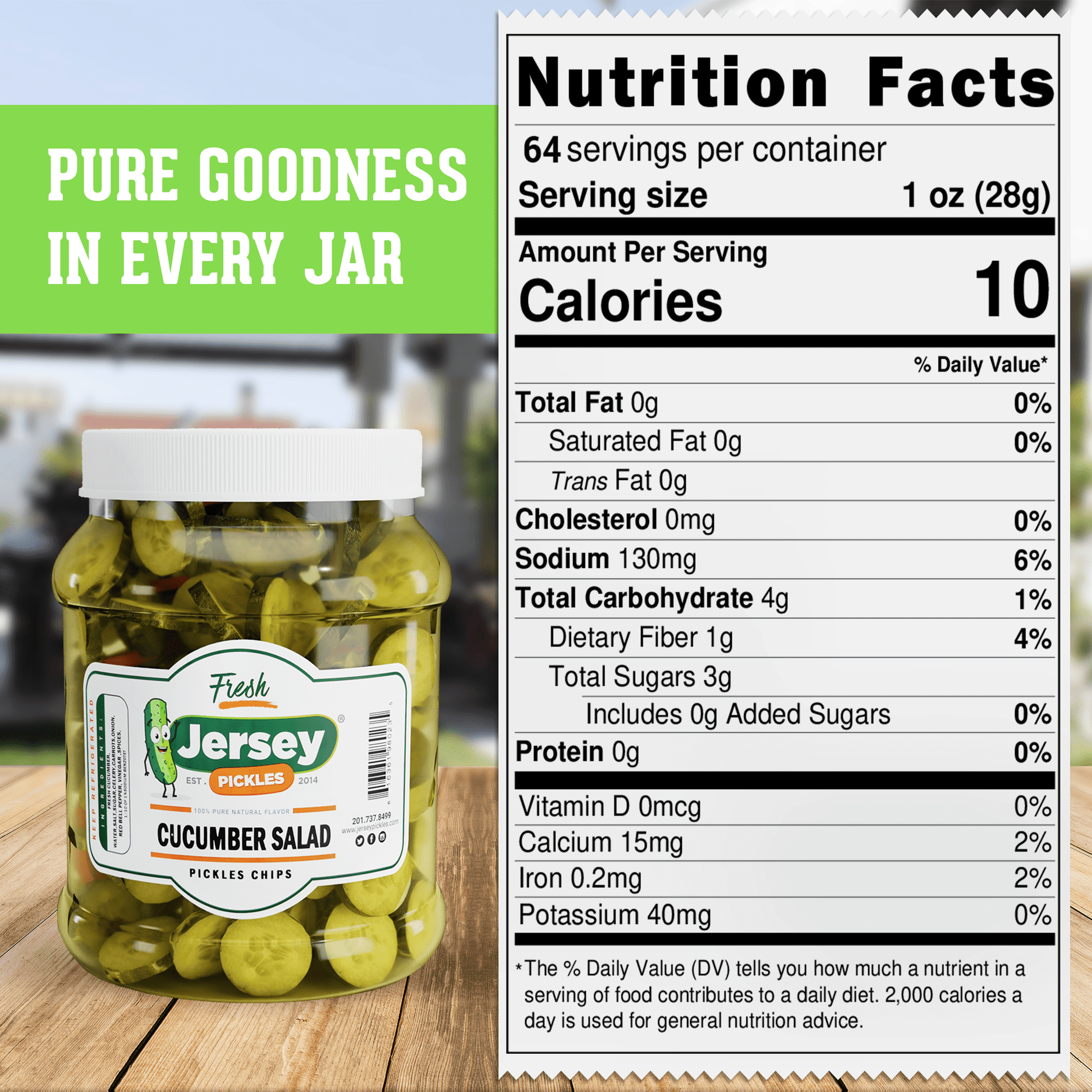 Jersey Pickles Pickled Cucumber Salad - Angler's Pro Tackle & Outdoors