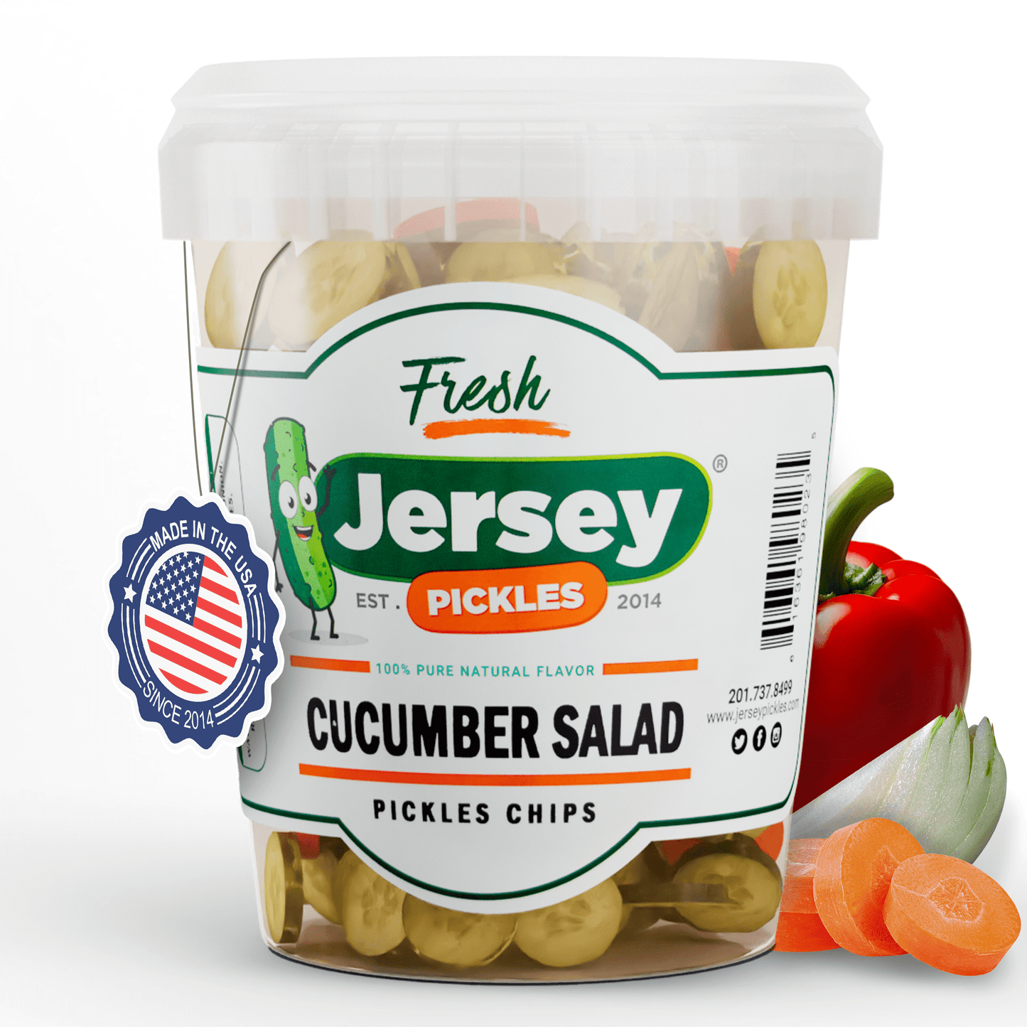 Jersey Pickles Pickled Cucumber Salad - Angler's Pro Tackle & Outdoors