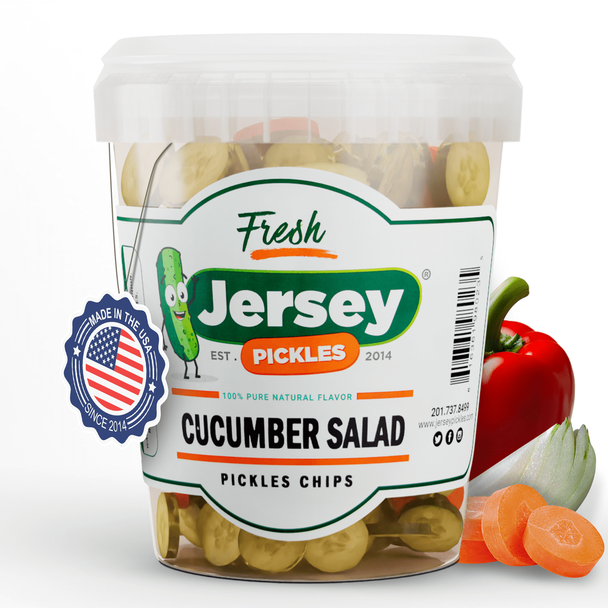 Jersey Pickles Pickled Cucumber Salad - Angler's Pro Tackle & Outdoors