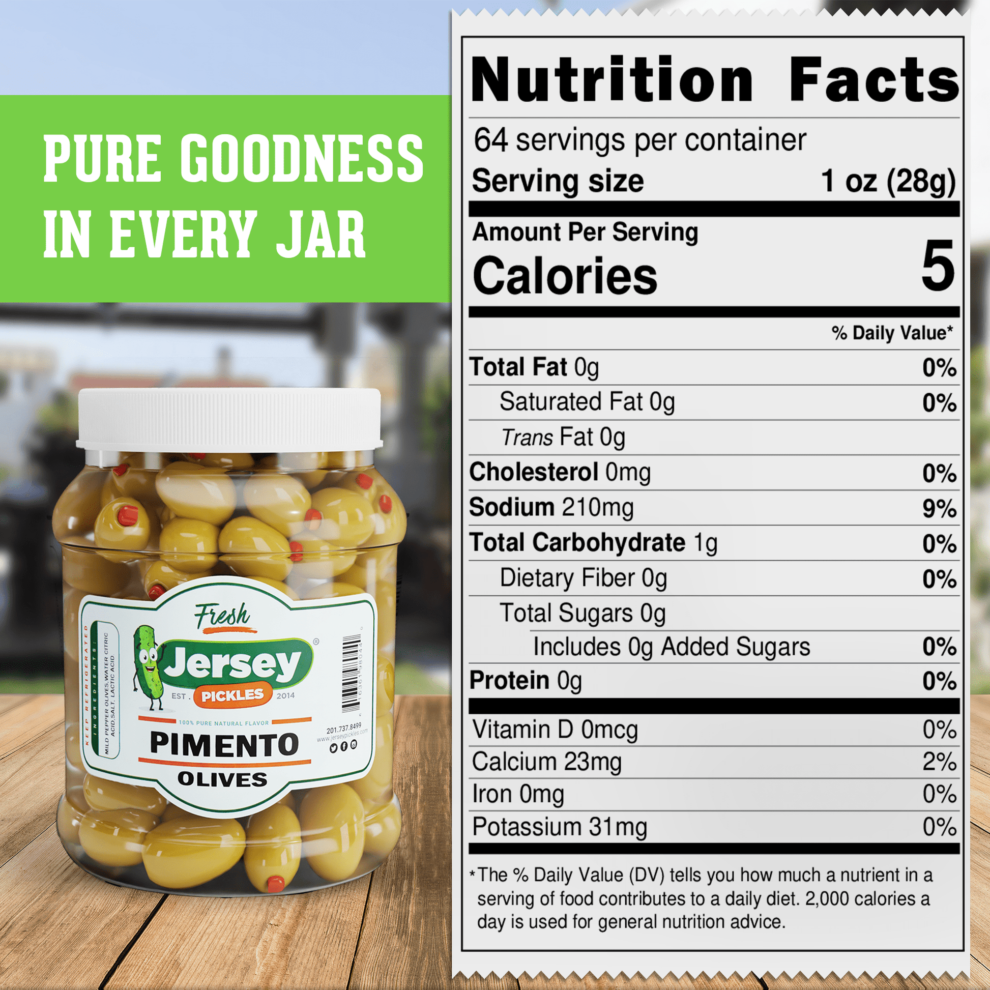 Jersey Pickles Pimento Stuffed Olives - Angler's Pro Tackle & Outdoors