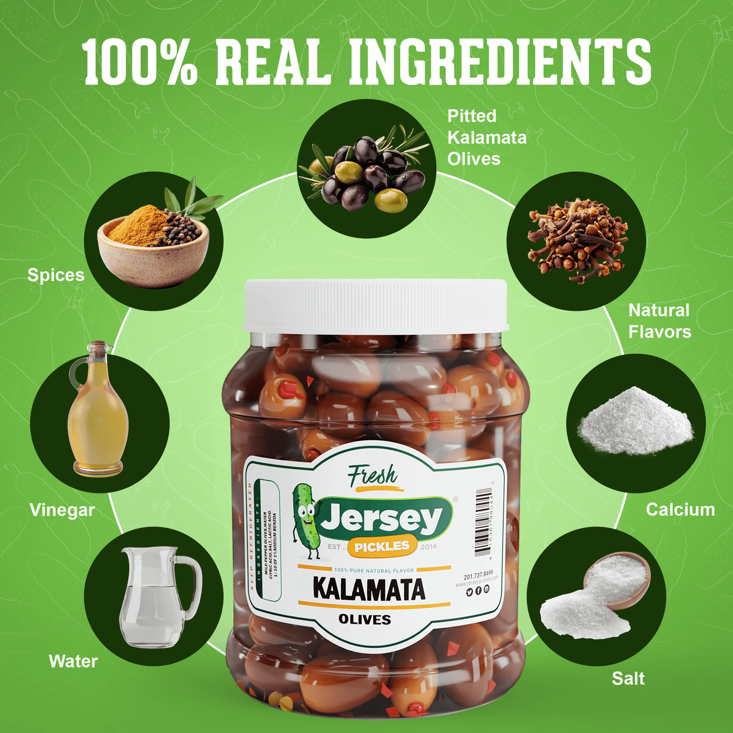 Jersey Pickles Pitted Kalamata Olives - Angler's Pro Tackle & Outdoors