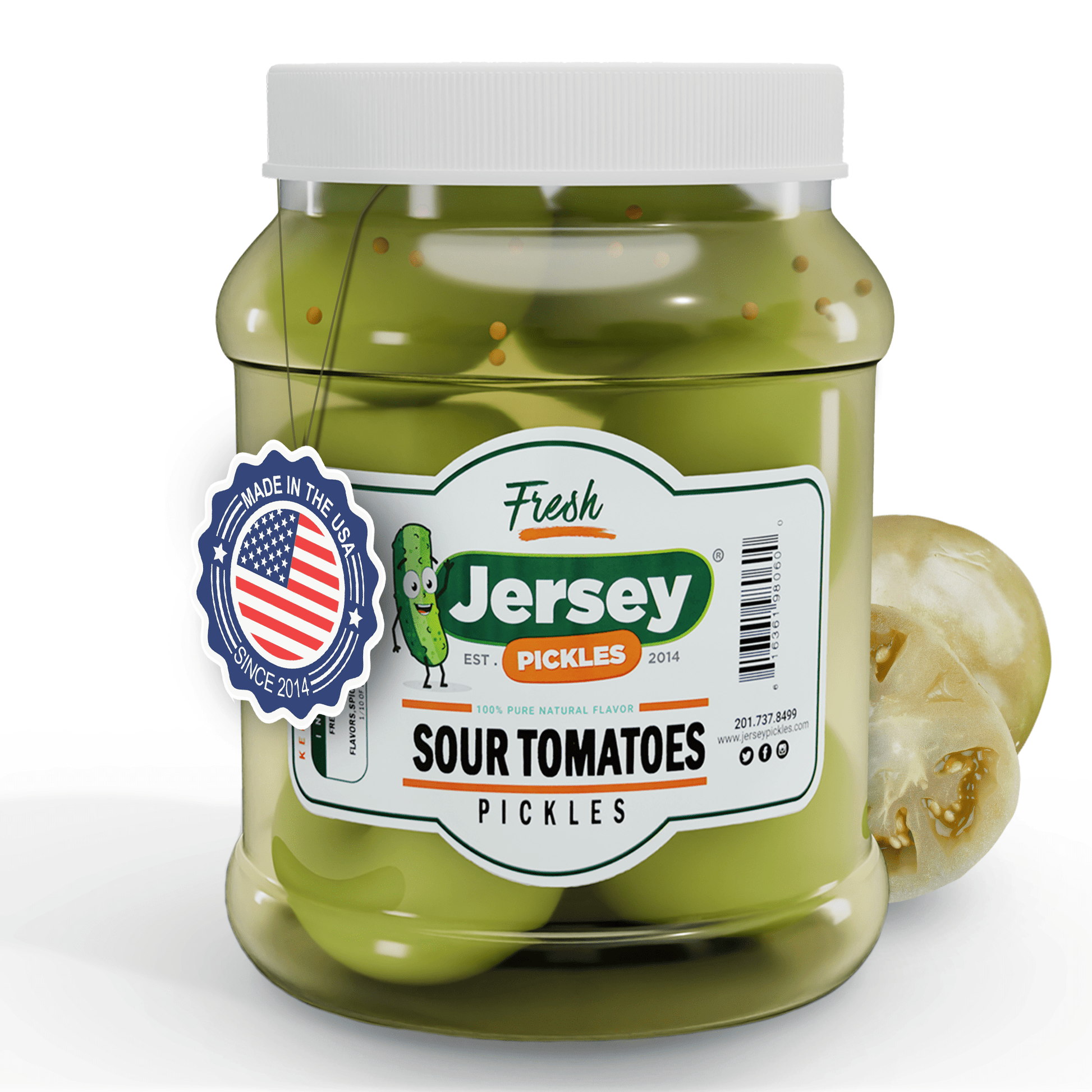 Jersey Pickles Sour Pickled Green Tomatoes - Angler's Pro Tackle & Outdoors