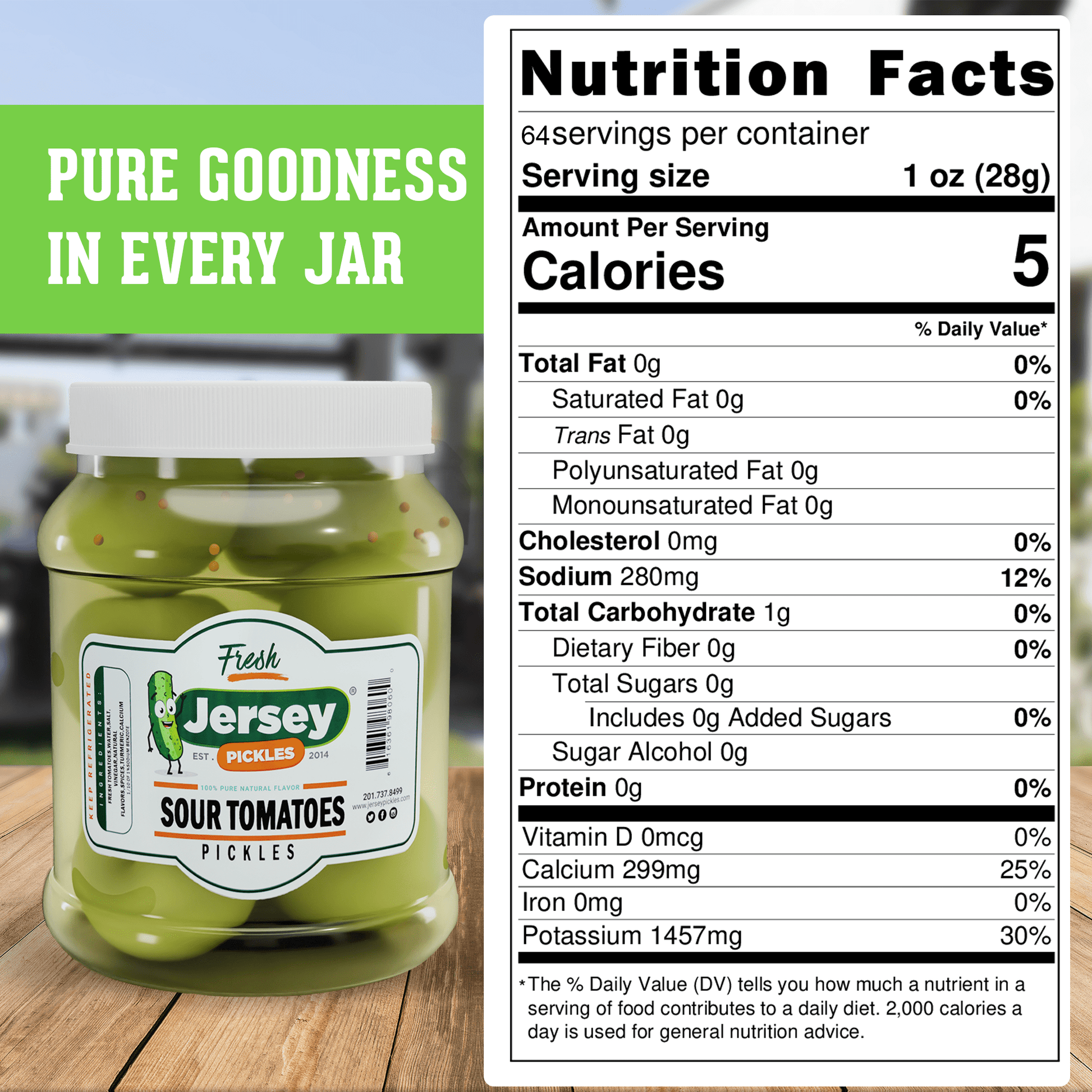 Jersey Pickles Sour Pickled Green Tomatoes - Angler's Pro Tackle & Outdoors