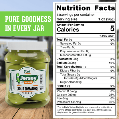 Jersey Pickles Sour Pickled Green Tomatoes - Angler's Pro Tackle & Outdoors