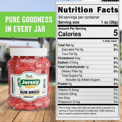 Jersey Pickles Sun Dried Tomatoes - Angler's Pro Tackle & Outdoors
