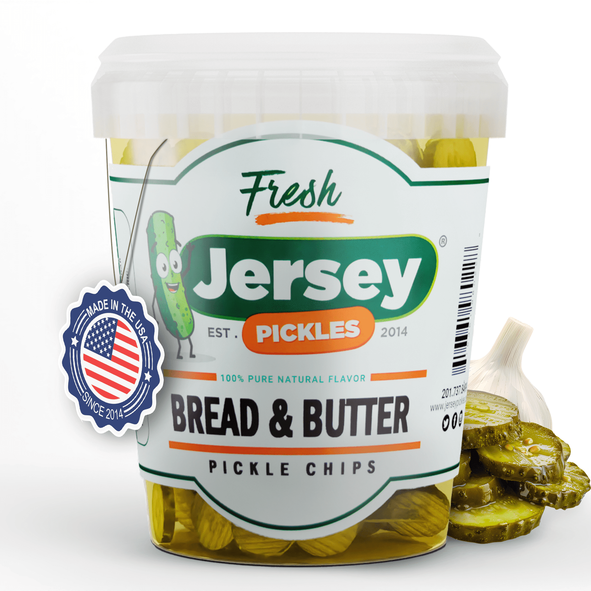 Jersey Pickles Sweet Bread & Butter Pickle Chips - Angler's Pro Tackle & Outdoors