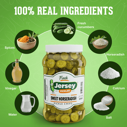 Jersey Pickles Sweet Horseradish Pickle Chips - Angler's Pro Tackle & Outdoors