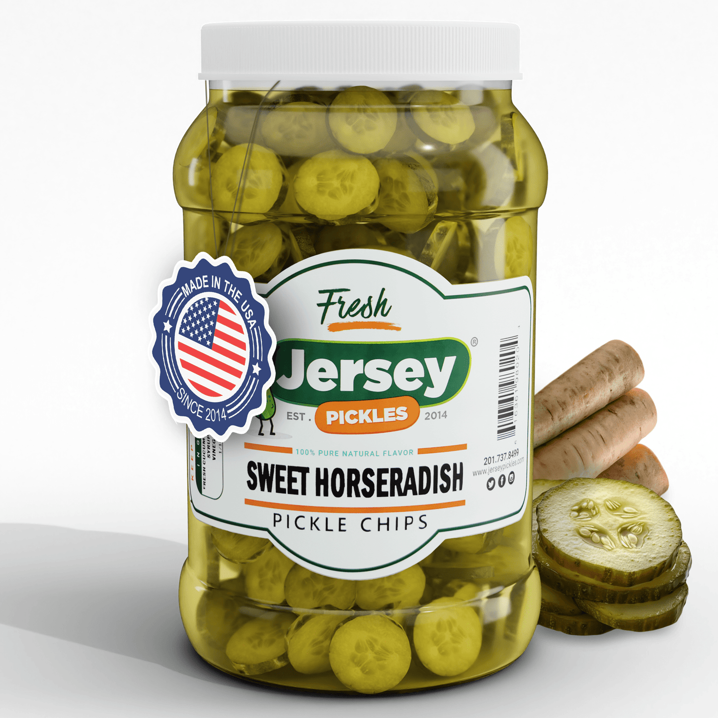 Jersey Pickles Sweet Horseradish Pickle Chips - Angler's Pro Tackle & Outdoors