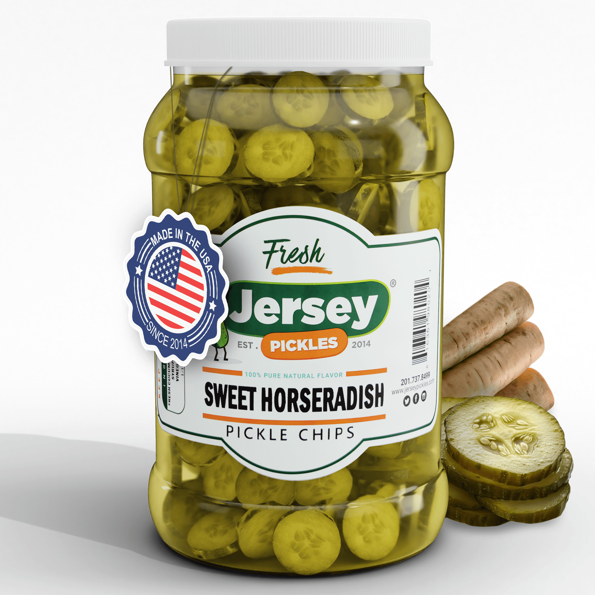 Jersey Pickles Sweet Horseradish Pickle Chips - Angler's Pro Tackle & Outdoors