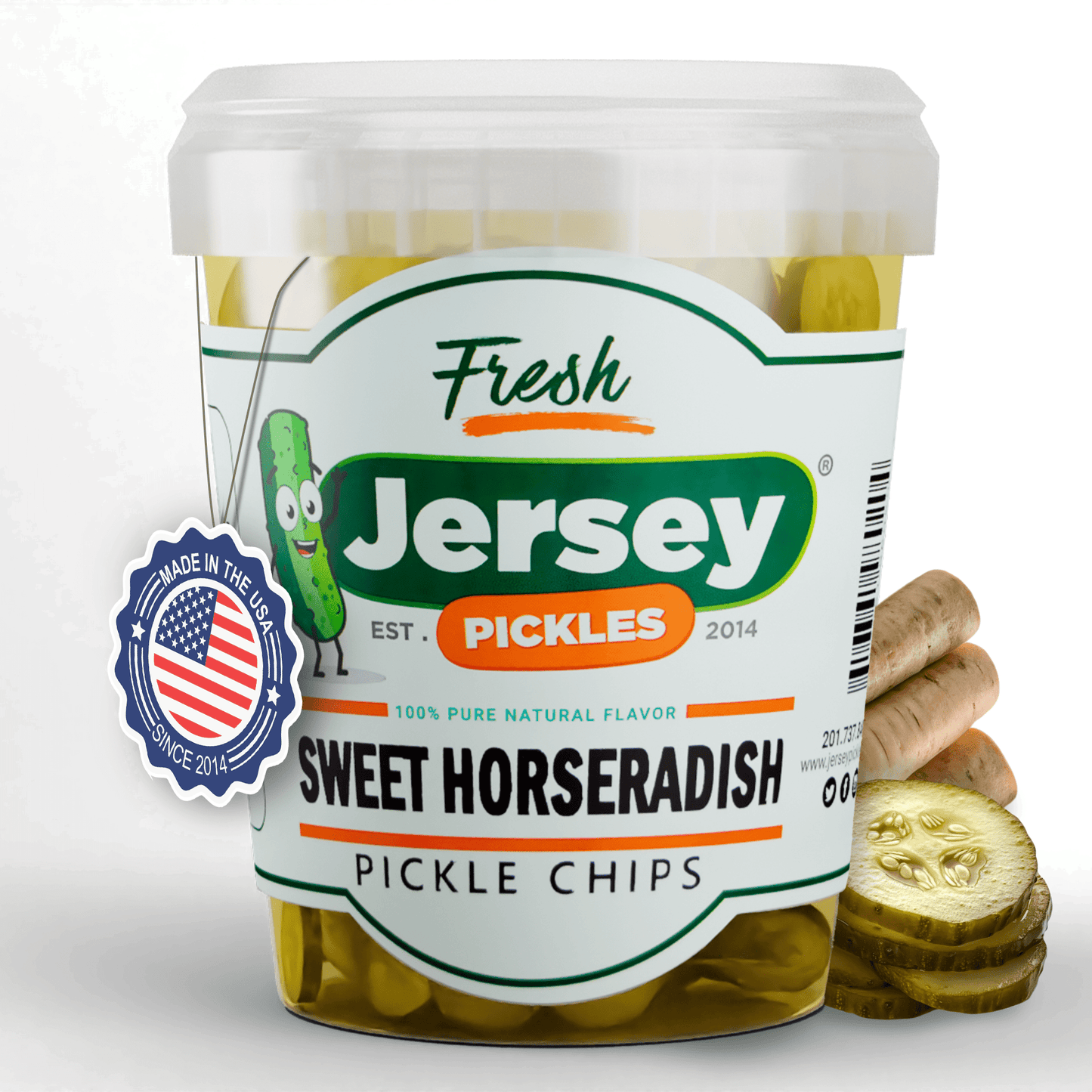 Jersey Pickles Sweet Horseradish Pickle Chips - Angler's Pro Tackle & Outdoors