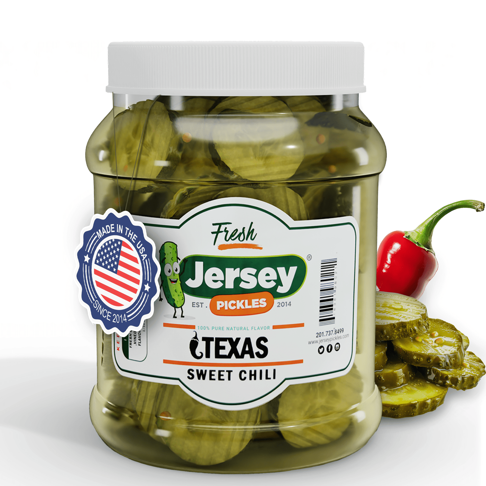 Jersey Pickles Texas Sweet Chilli Pickle Chips - Angler's Pro Tackle & Outdoors