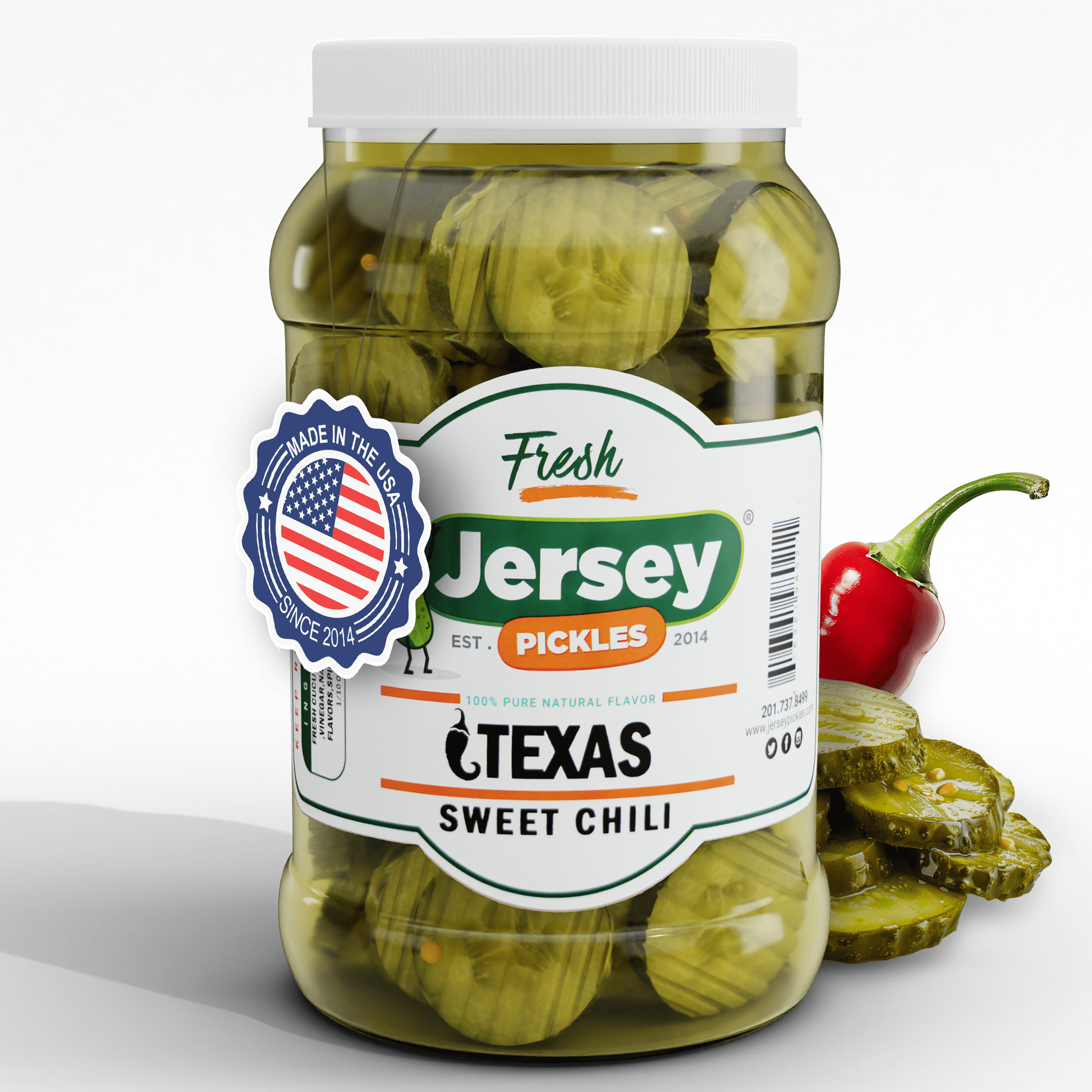 Jersey Pickles Texas Sweet Chilli Pickle Chips - Angler's Pro Tackle & Outdoors