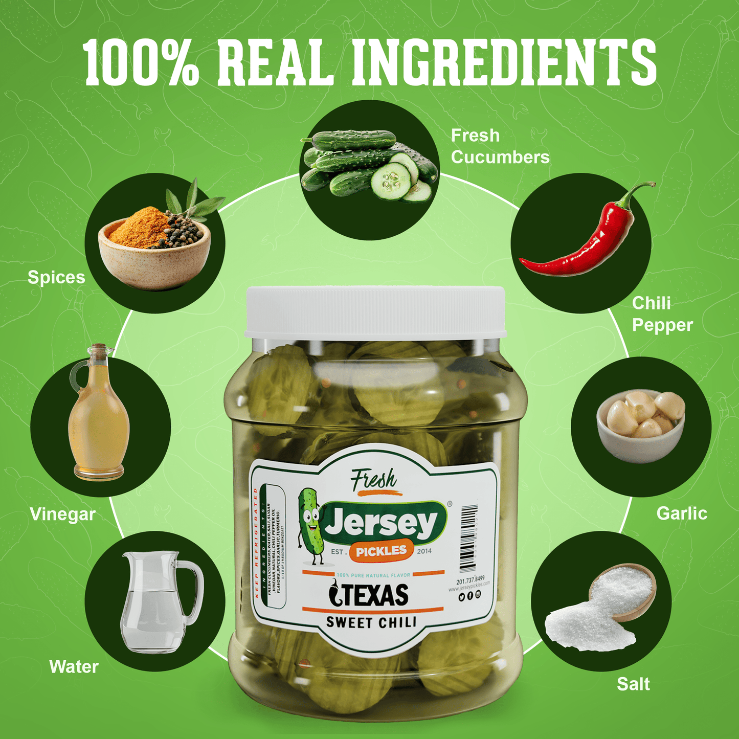 Jersey Pickles Texas Sweet Chilli Pickle Chips - Angler's Pro Tackle & Outdoors