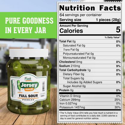 Jersey Pickles Whole Full Sour Pickles - Angler's Pro Tackle & Outdoors