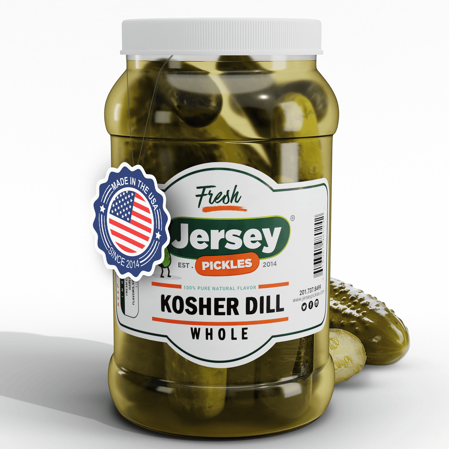 Jersey Pickles Whole Kosher Dill Pickles - Angler's Pro Tackle & Outdoors