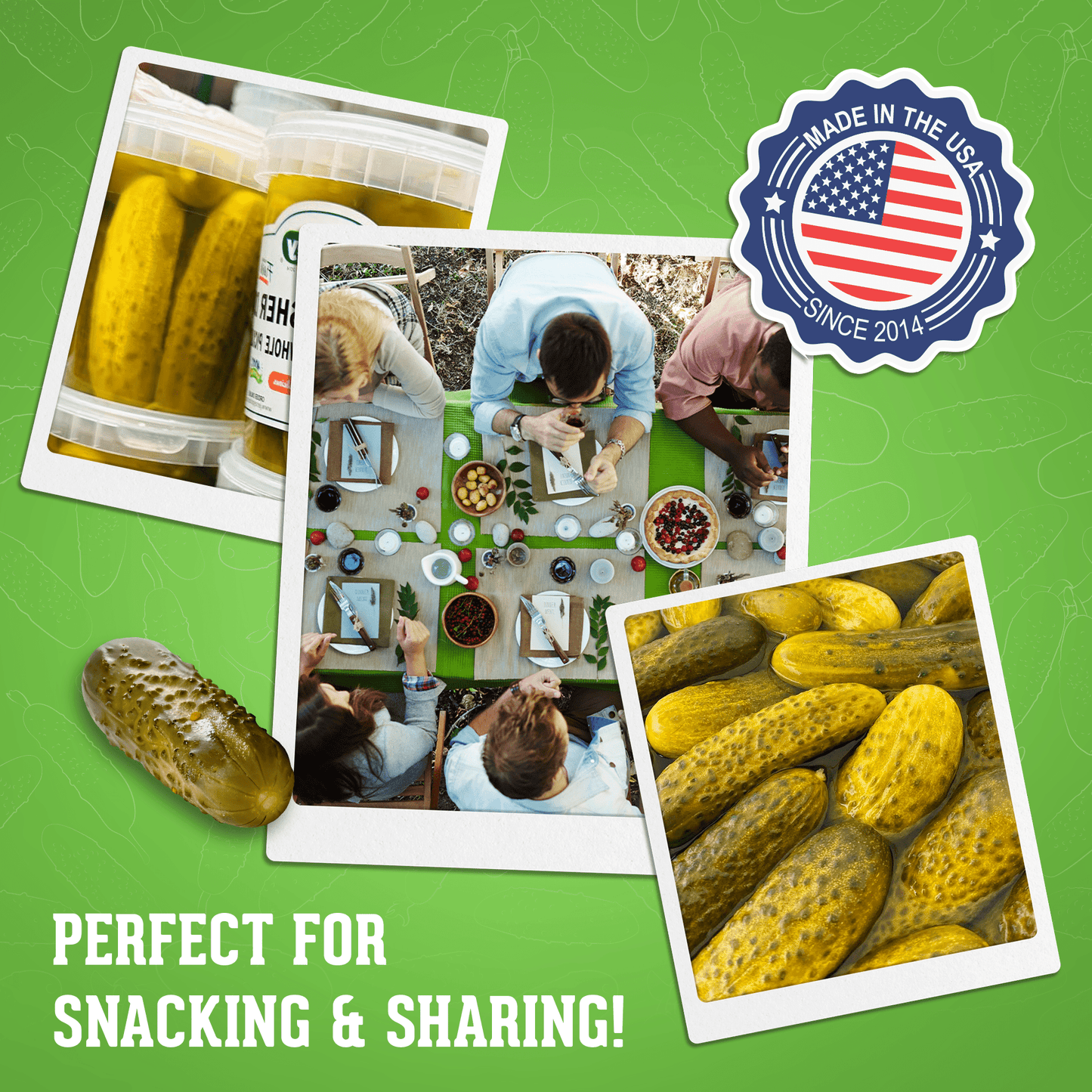 Jersey Pickles Whole Kosher Dill Pickles - Angler's Pro Tackle & Outdoors