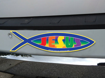 Jesus Fish Rainbow WiperTags - Angler's Pro Tackle & Outdoors