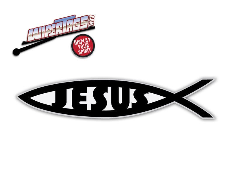 Jesus Fish WiperTags - Angler's Pro Tackle & Outdoors