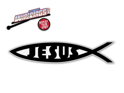 Jesus Fish WiperTags - Angler's Pro Tackle & Outdoors