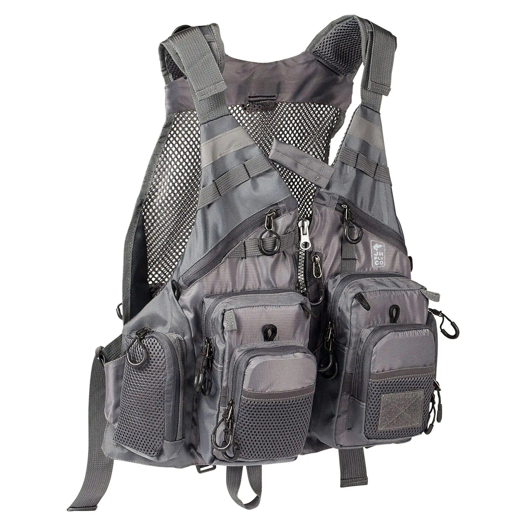 JH Fly Co - Adjustable Mesh Fishing Vest - Angler's Pro Tackle & Outdoors