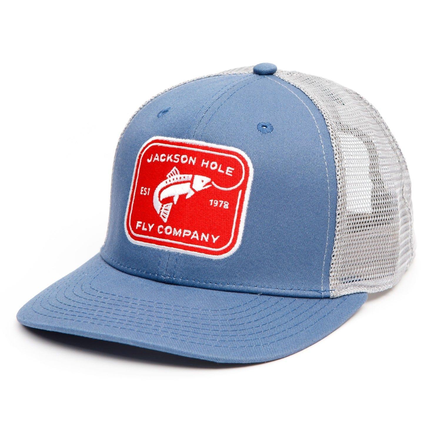 JH Fly Co - High Crown Ball Cap - Rectangle Logo - Angler's Pro Tackle & Outdoors