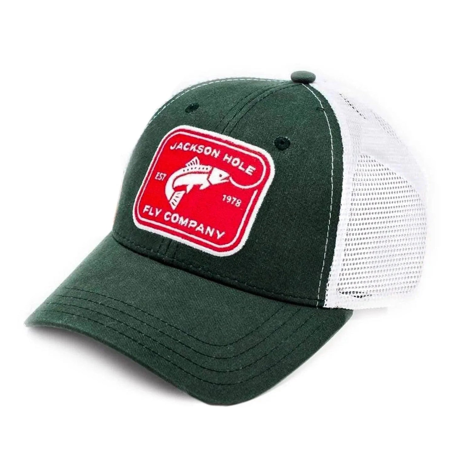 JH Fly Co - Low Crown Ball Cap - Rectangle Logo - Angler's Pro Tackle & Outdoors