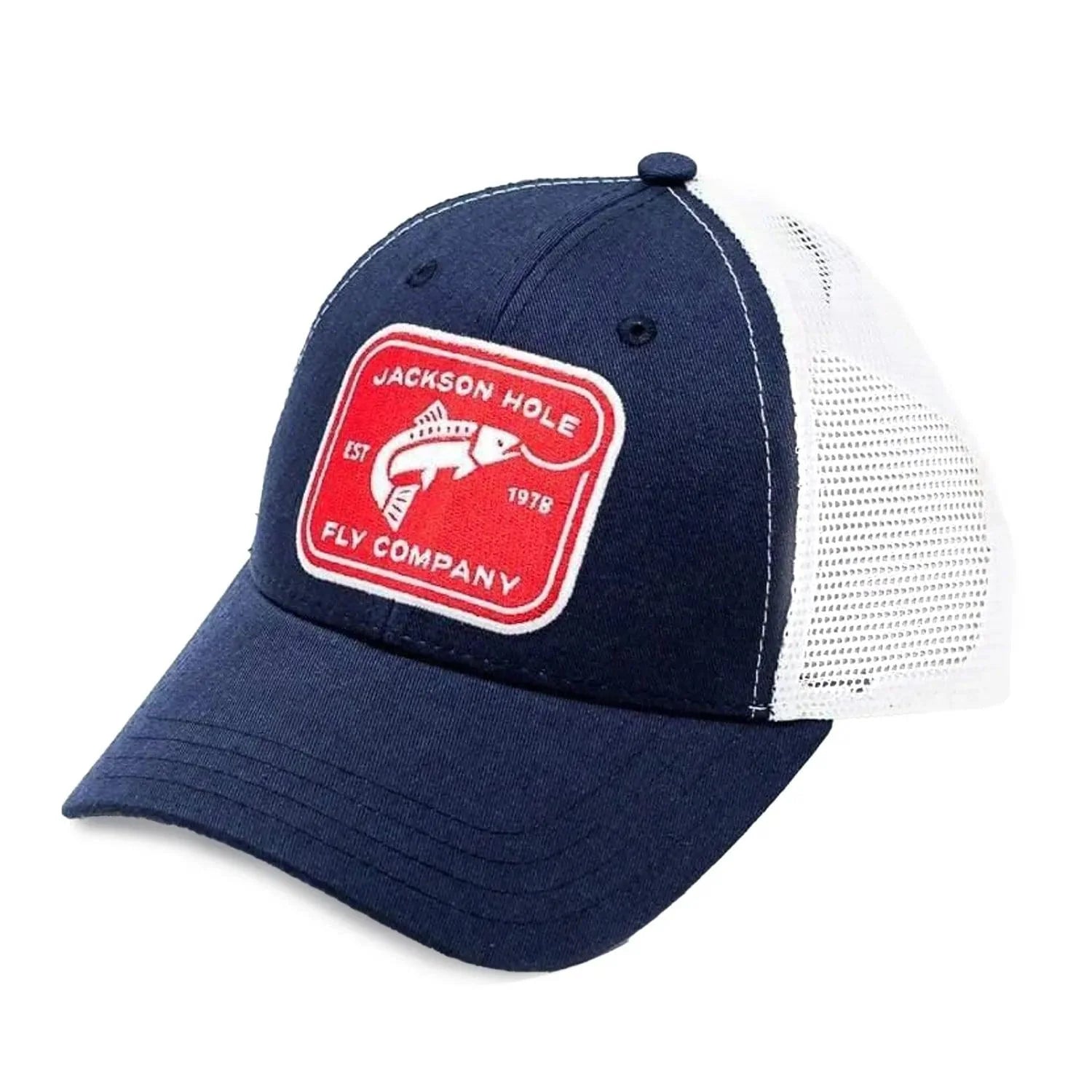 JH Fly Co - Low Crown Ball Cap - Rectangle Logo - Angler's Pro Tackle & Outdoors