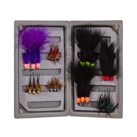 Jackson Hole Fly Co - Loaded Foam Fly Box - Steelhead