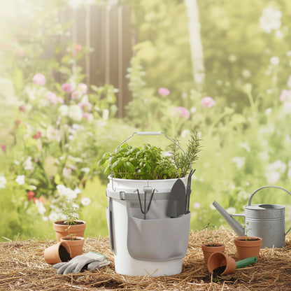 Picnic Time Garden Bucket Tool Organizer