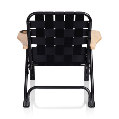 Picnic Time Lux Woven Camp Chair