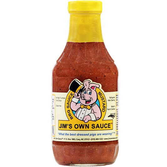 Jim's Own Mustard Bar-B-Que Sauce 16 oz.