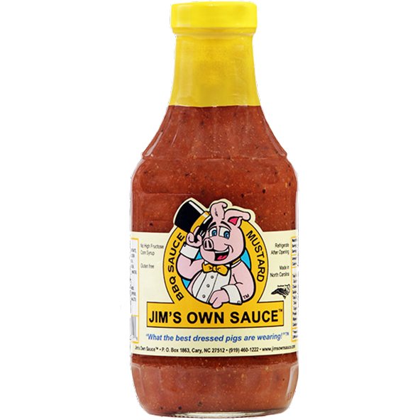 Jim's Own Mustard Bar - B - Que Sauce 16 oz. - Angler's Pro Tackle & Outdoors