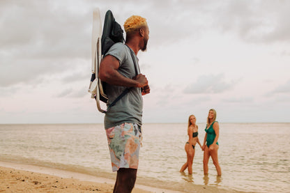 Picnic Time Monaco Reclining Beach Backpack Chair