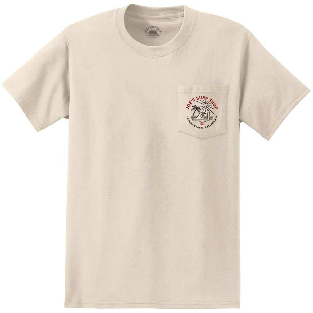 Joe's Surf Shop Beach Life Heavyweight Pocket Tee - Angler's Pro Tackle & Outdoors