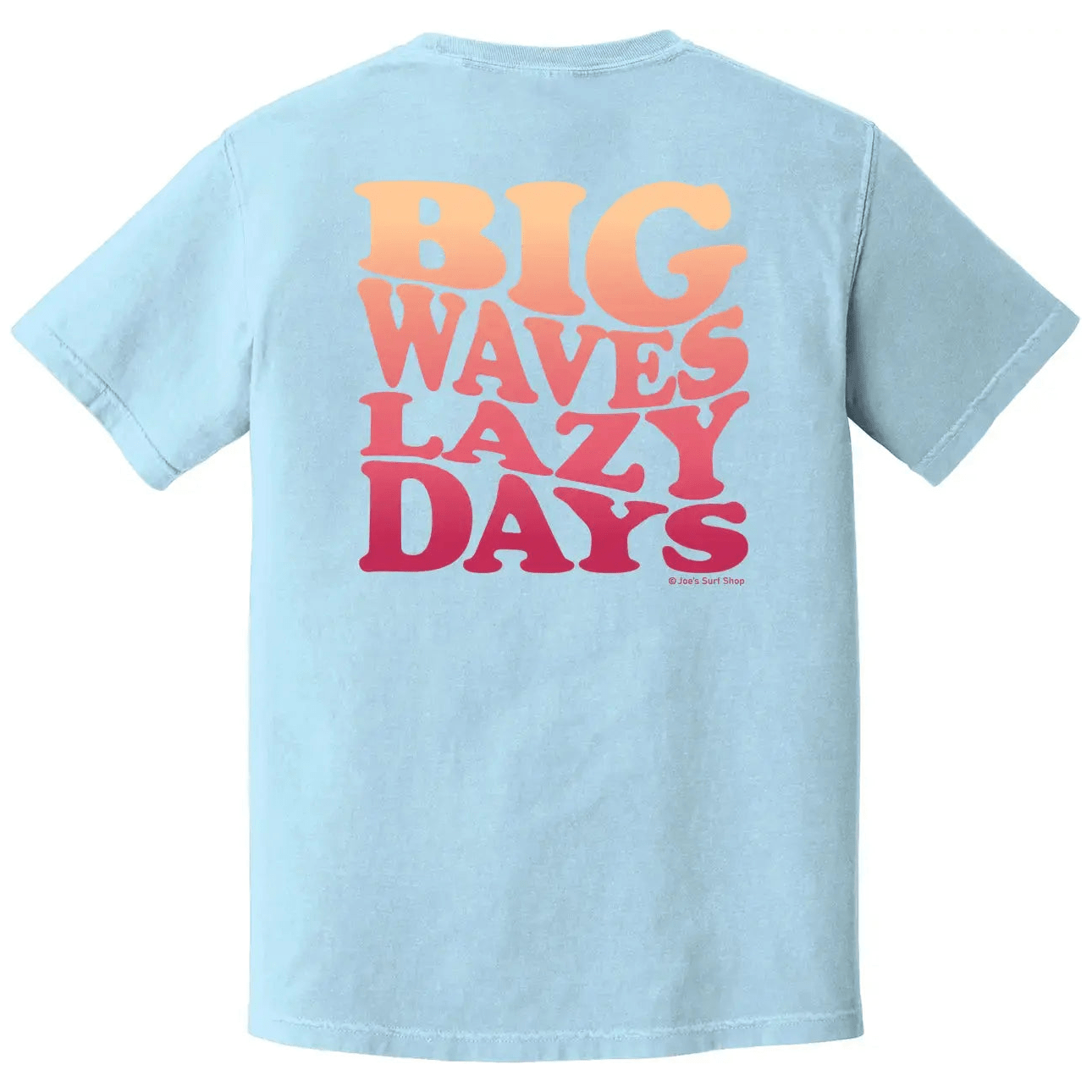 Joe's Surf Shop Big Waves Lazy Days Oversized Tee - Angler's Pro Tackle & Outdoors