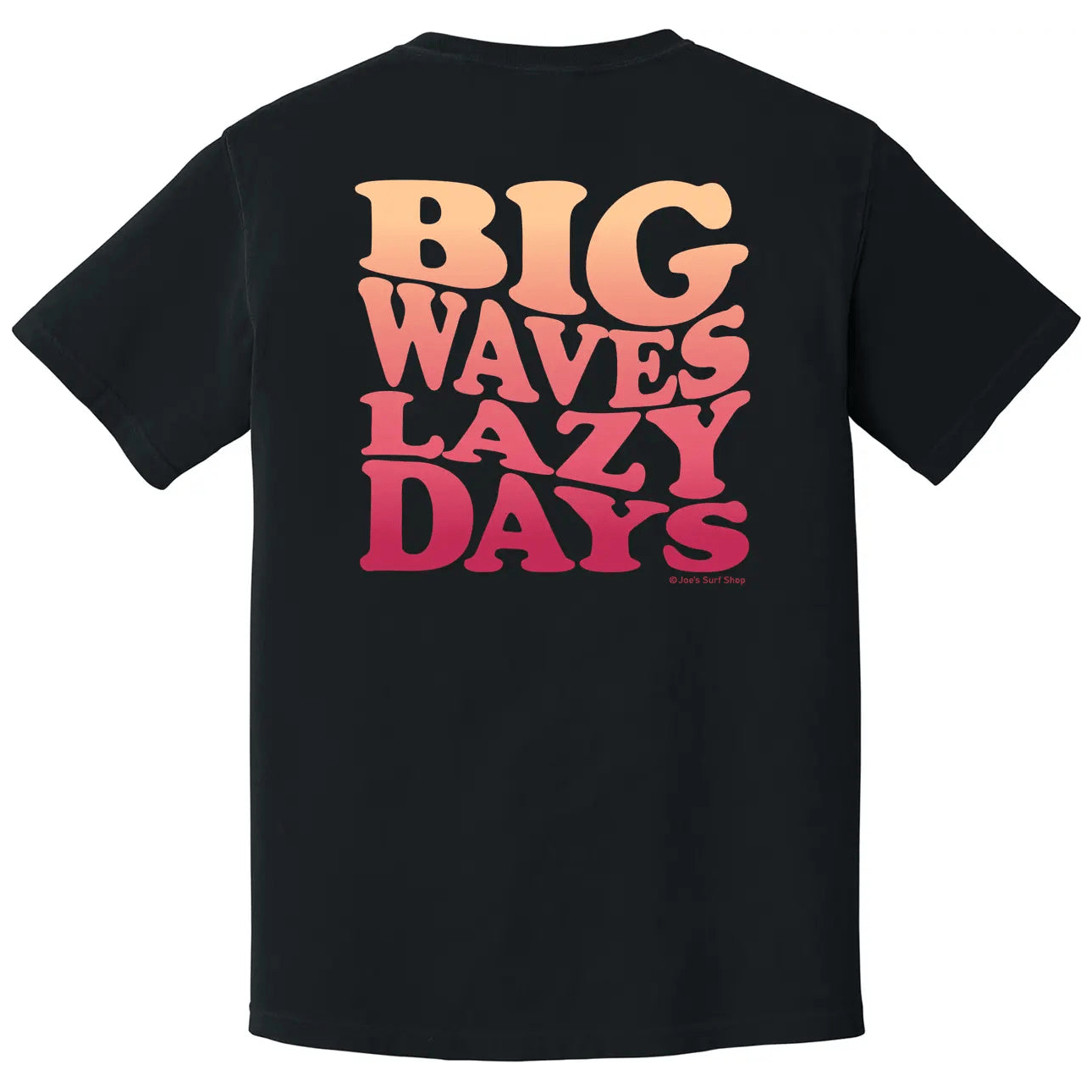 Joe's Surf Shop Big Waves Lazy Days Oversized Tee - Angler's Pro Tackle & Outdoors